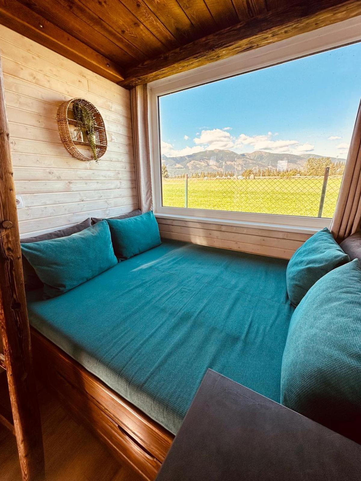 Liptovalley- mobilné domy s wellnessom Liptovská Kokava Esterno foto